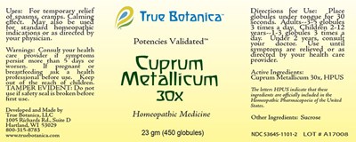 Cuprum Metallicum 30x (Cuprum Metallicum 30x 25 Gm V1 10 2013)